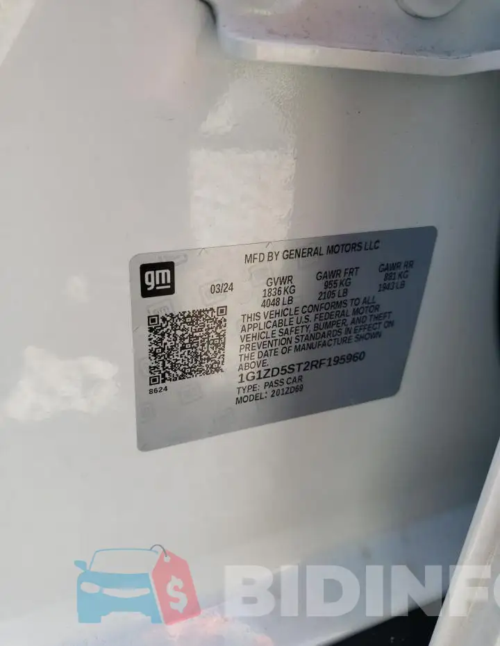 1G1ZD5ST2RF195960 Photo# 13