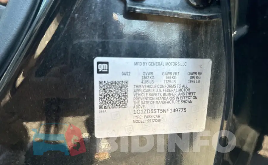 1G1ZD5ST5NF149775 Photo# 10