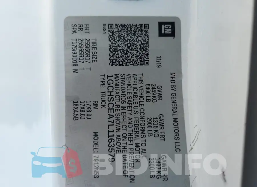 1GCHSCEA7L1163579 Photo# 12