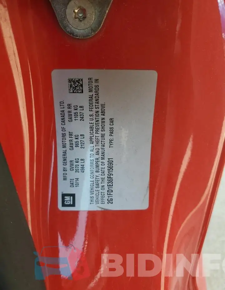 2G1FD1E36F9156901 Photo# 12