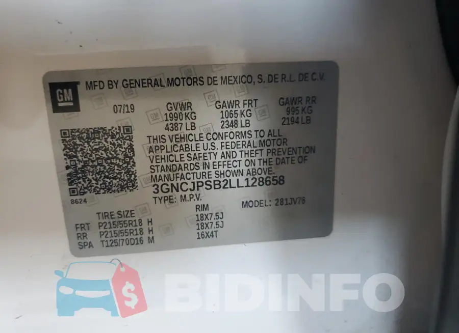 3GNCJPSB2LL128658 Photo# 13