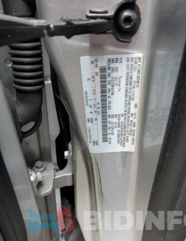 1FADP3F25FL215507 Photo# 13