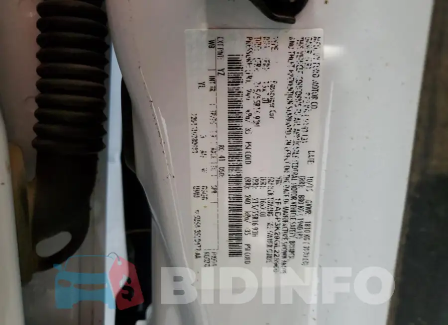 1FADP3K29GL225965 Photo# 12