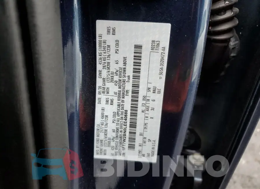1FT7W2BN0LEE40888 Photo# 12