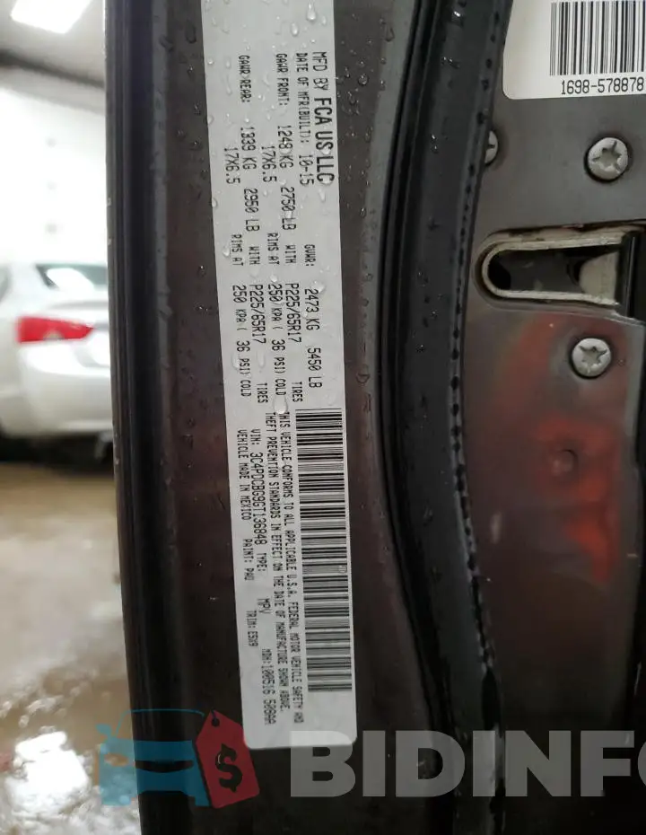 3C4PDCBG9GT136848 Photo# 14