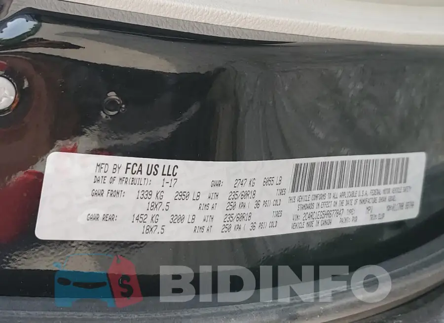 2C4RC1EG5HR677847 Photo# 14