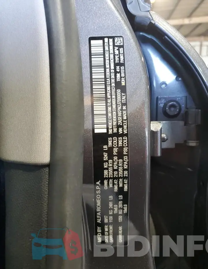 ZASFAKPN2J7B90050 Photo# 14