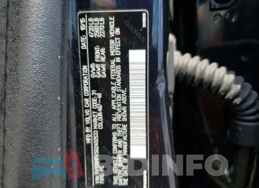 YV126MFK5G2402533 Photo# 12