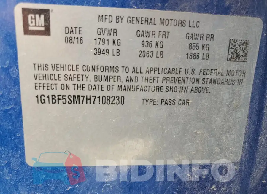 1G1BF5SM7H7108230 Photo# 12