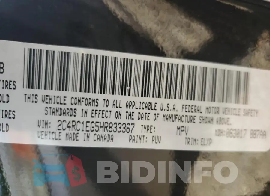 2C4RC1EG5HR833367 Photo# 13