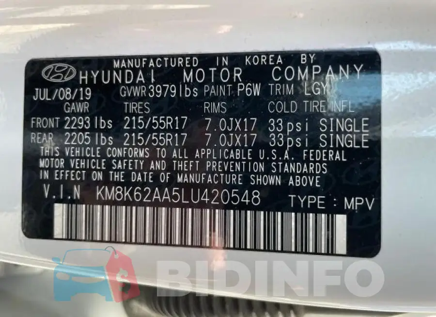 KM8K62AA5LU420548 Photo# 10