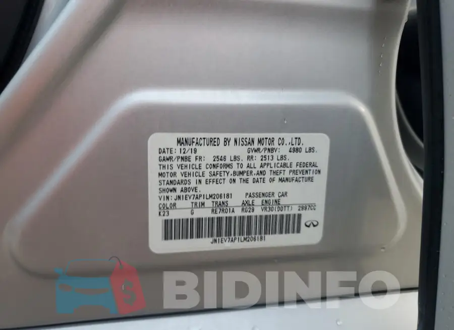 JN1EV7AP1LM206181 Photo# 12