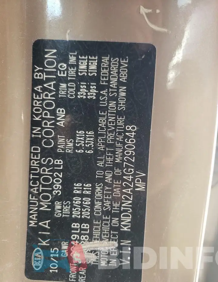 KNDJN2A24G7290648 Photo# 14