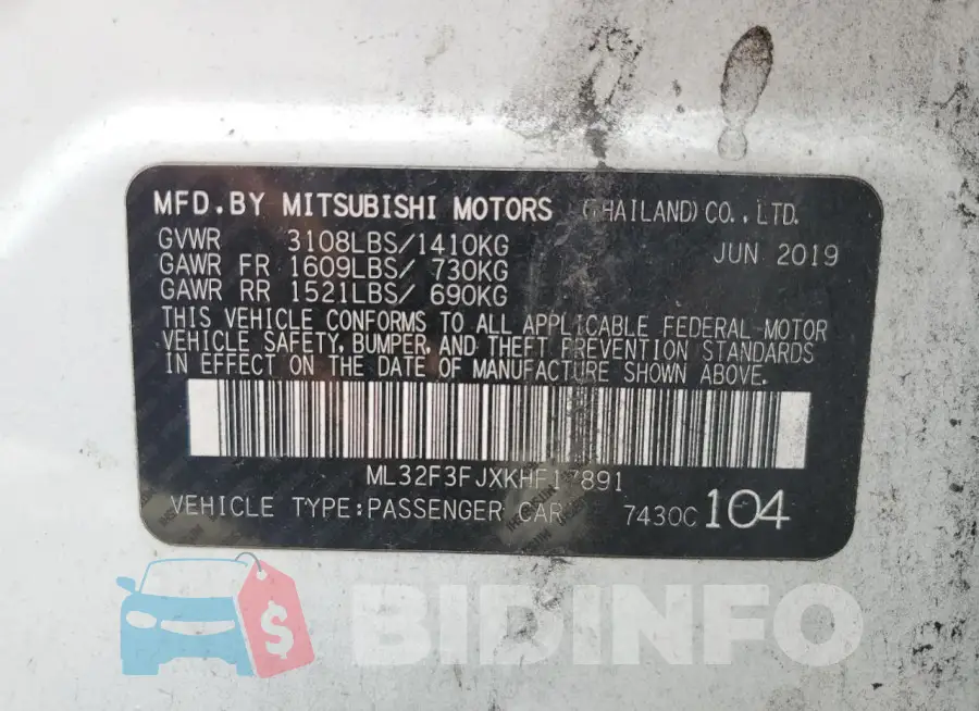 ML32F3FJXKHF17891 Photo# 13
