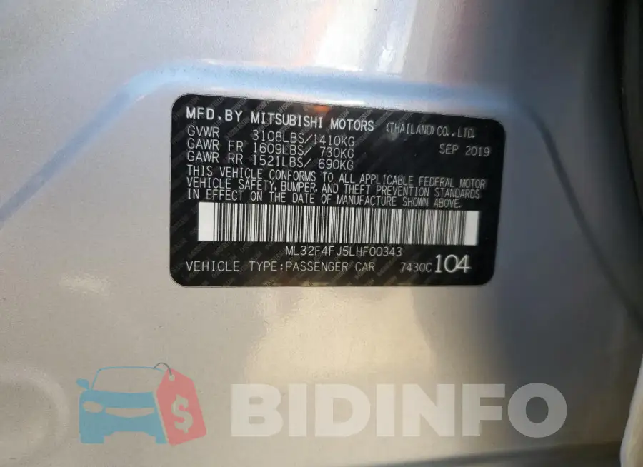 ML32F4FJ5LHF00343 Photo# 13