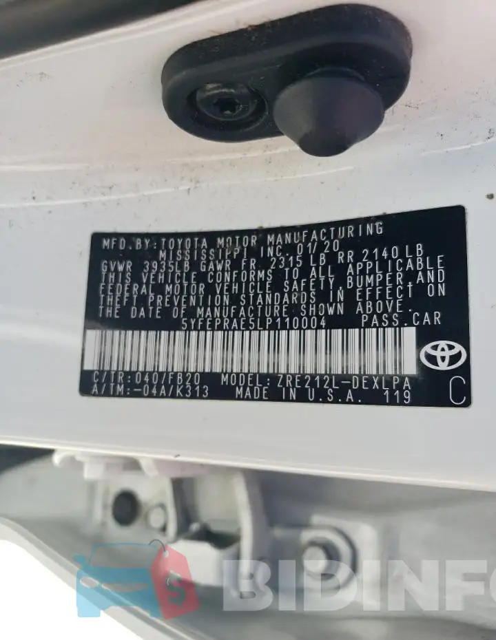 5YFEPRAE5LP110004 Photo# 12