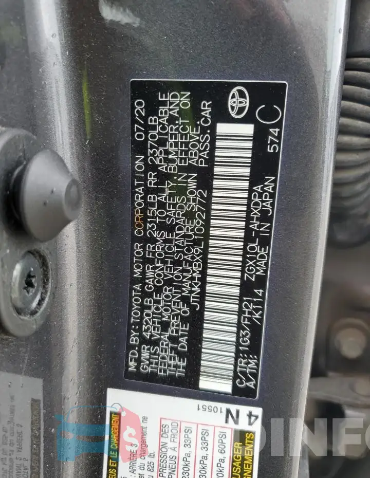 JTNKHMBX9L1092772 Photo# 12