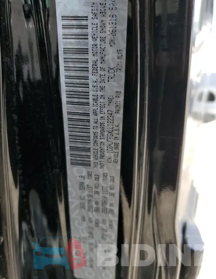 1C6HJTFGXLL122347 Photo# 13