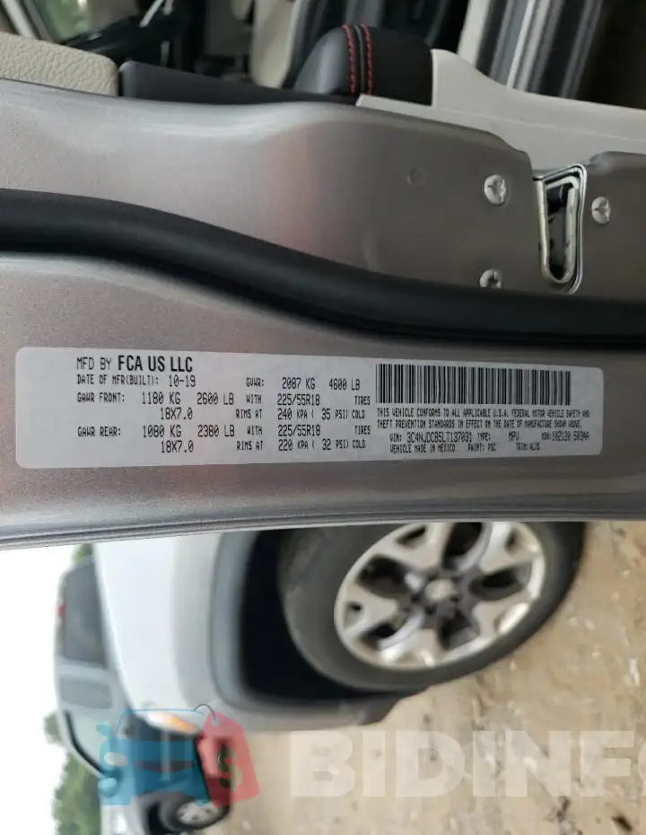 3C4NJDCB5LT137031 Photo# 13