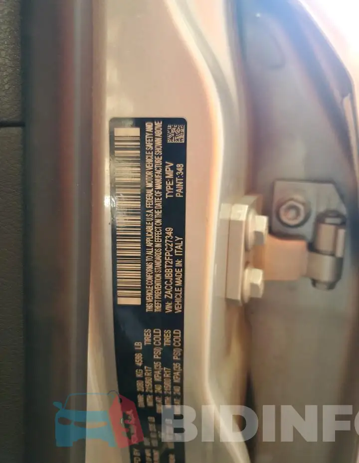 ZACCJBBT2FPC27349 Photo# 13