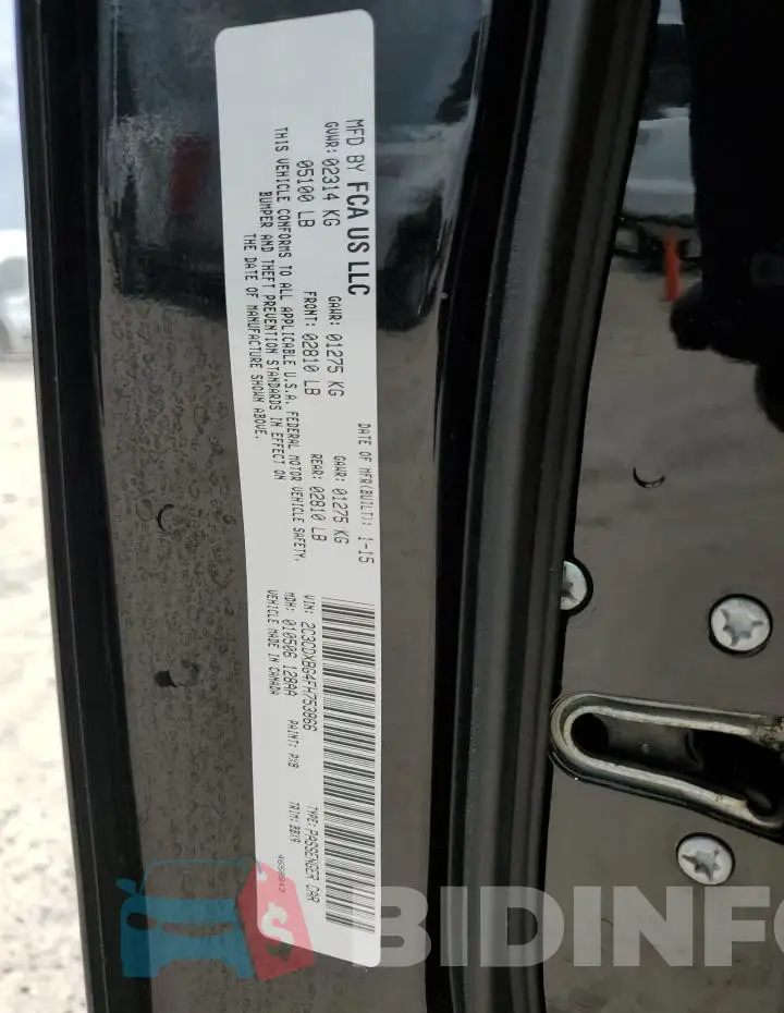 2C3CDXBG4FH753866 Photo# 13