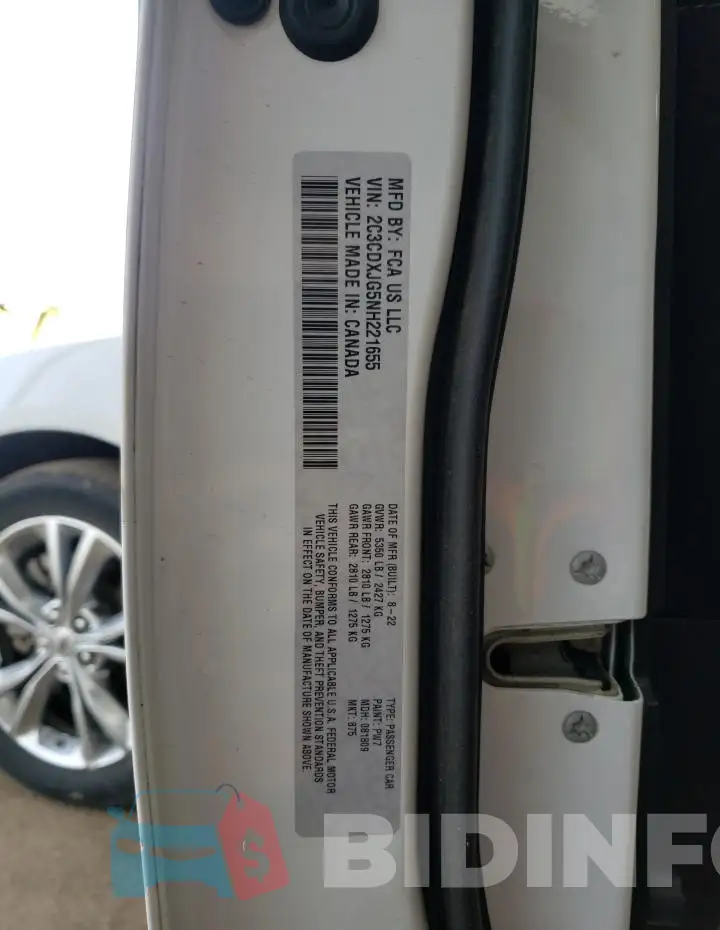 2C3CDXJG5NH221655 Photo# 12