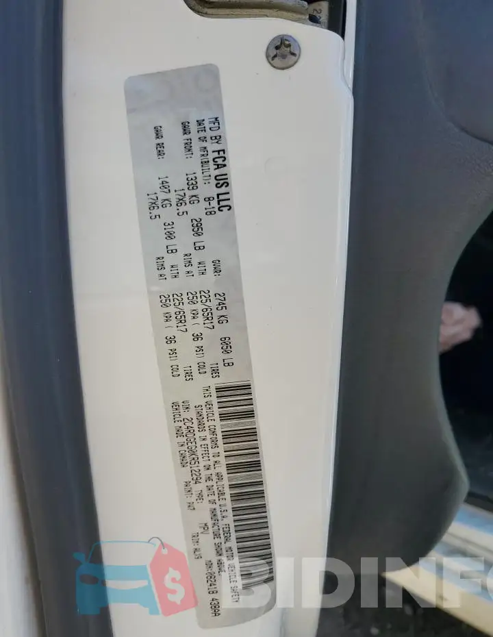 2C4RDGEG0KR512294 Photo# 13