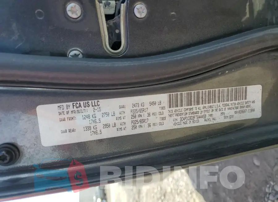 3C4PDCBG9FT644459 Photo# 13