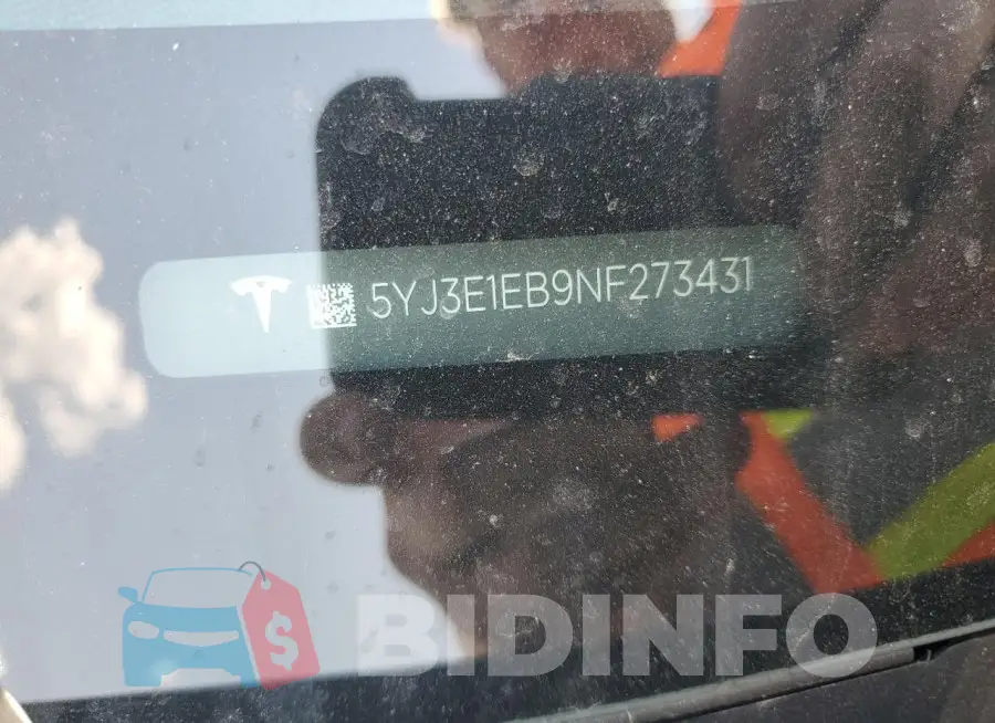 5YJ3E1EB9NF273431 Photo# 12