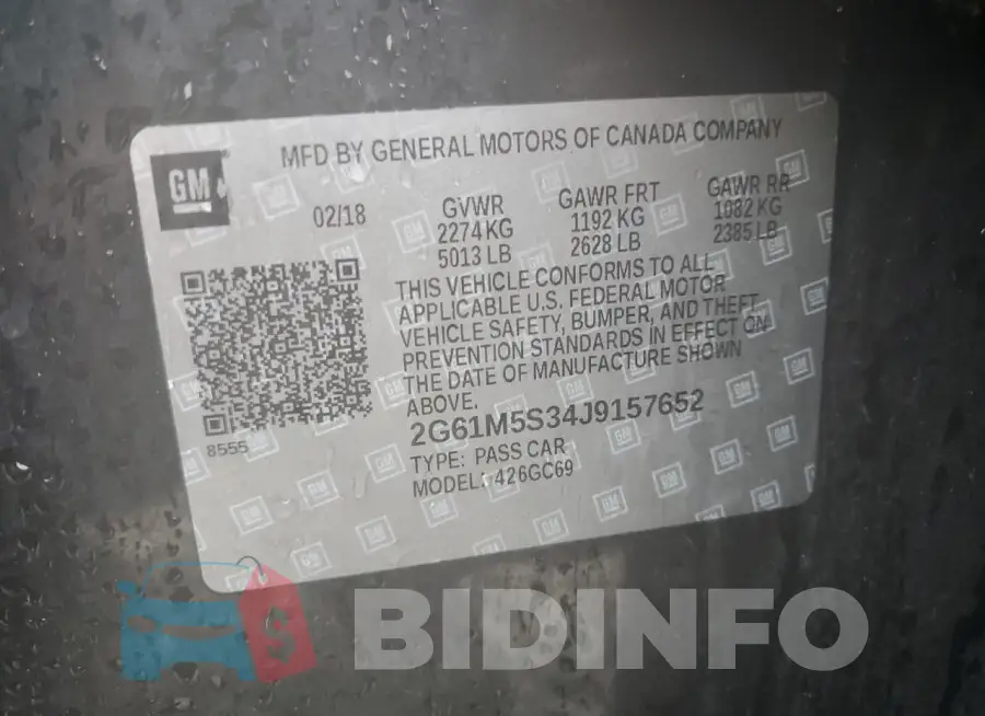 2G61M5S34J9157652 Photo# 12
