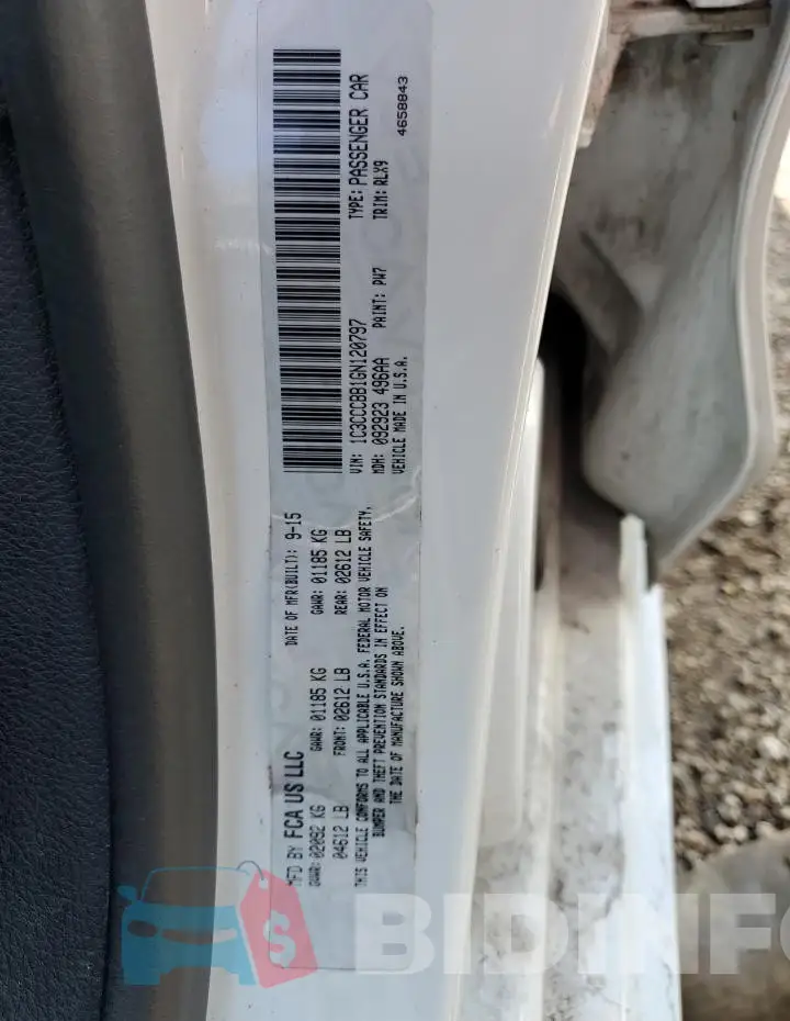 1C3CCCBB1GN120797 Photo# 13
