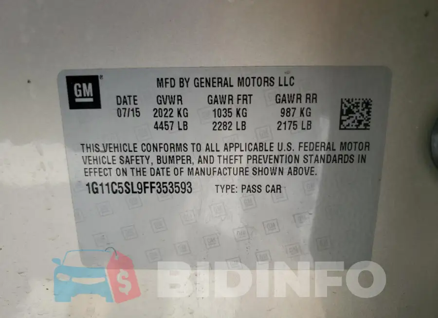1G11C5SL9FF353593 Photo# 12
