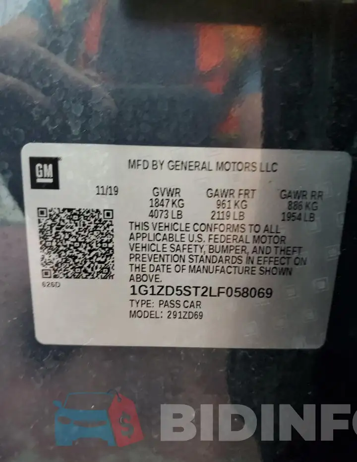 1G1ZD5ST2LF058069 Photo# 13