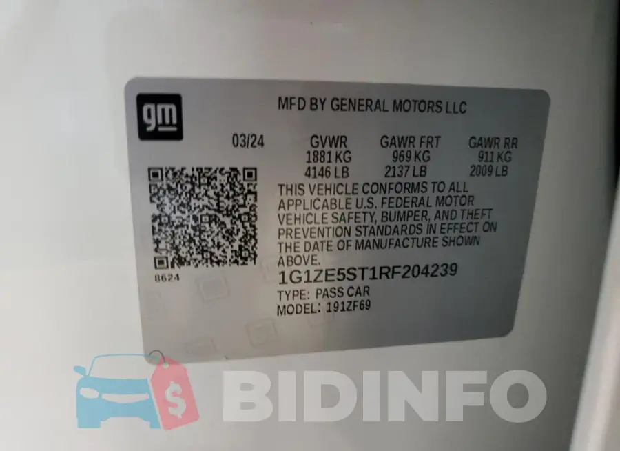 1G1ZE5ST1RF204239 Photo# 12
