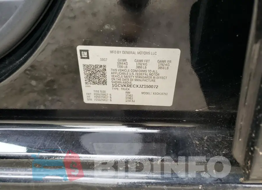 1GCVKRECXJZ150072 Photo# 13