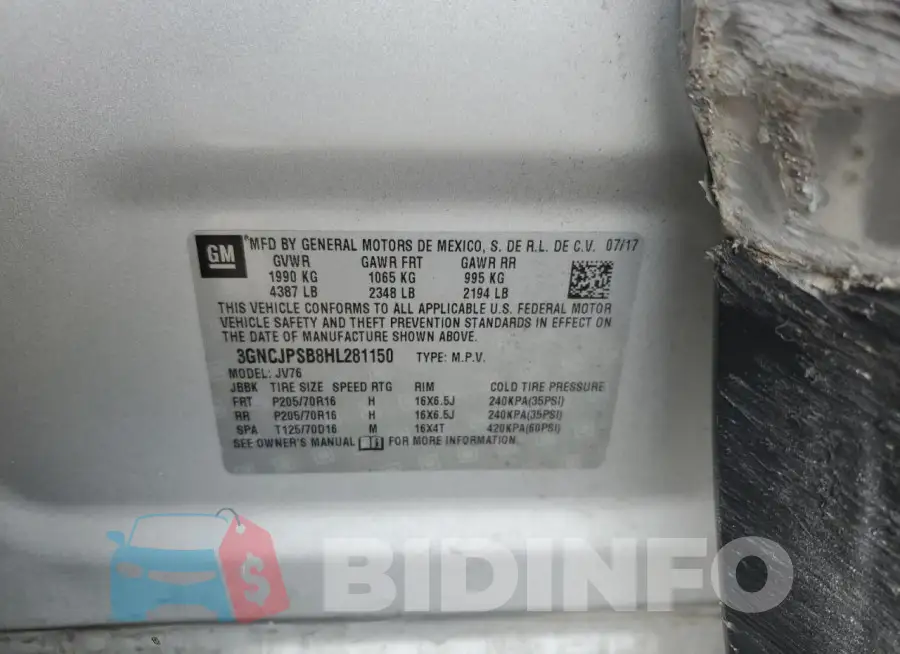 3GNCJPSB8HL281150 Photo# 12