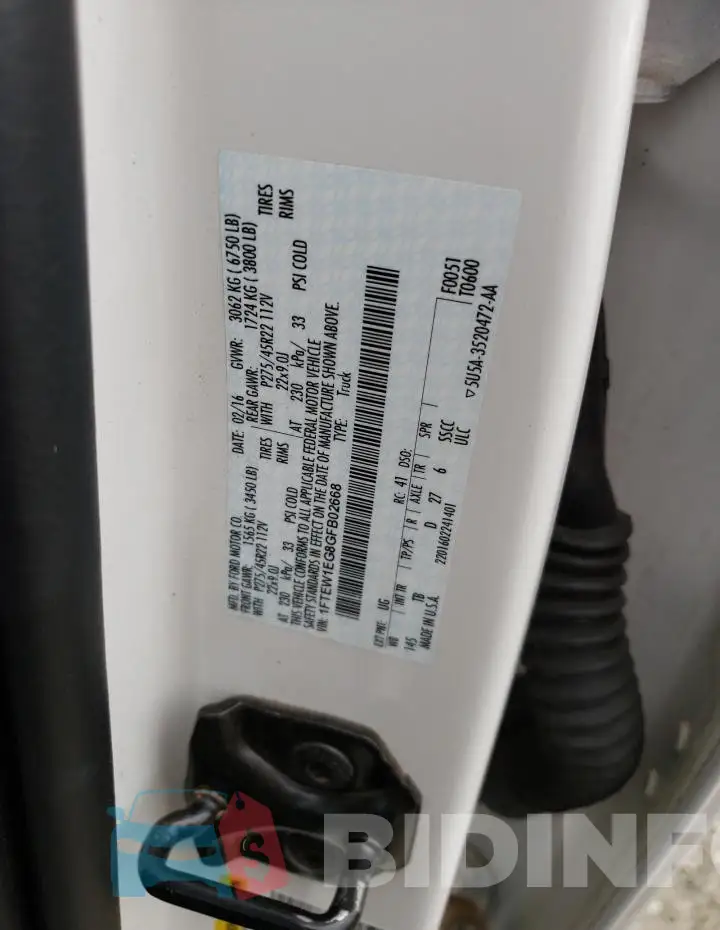 1FTEW1EG8GFB02668 Photo# 12