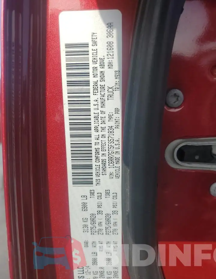 1C6RR7GT5FS571834 Photo# 12