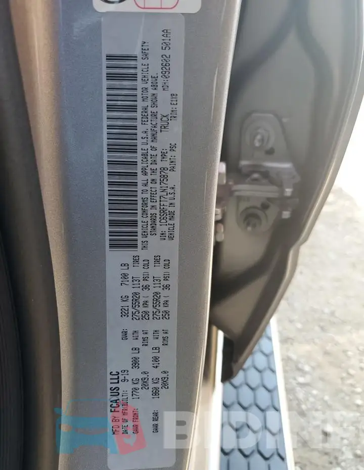 1C6SRFFT7LN175878 Photo# 13