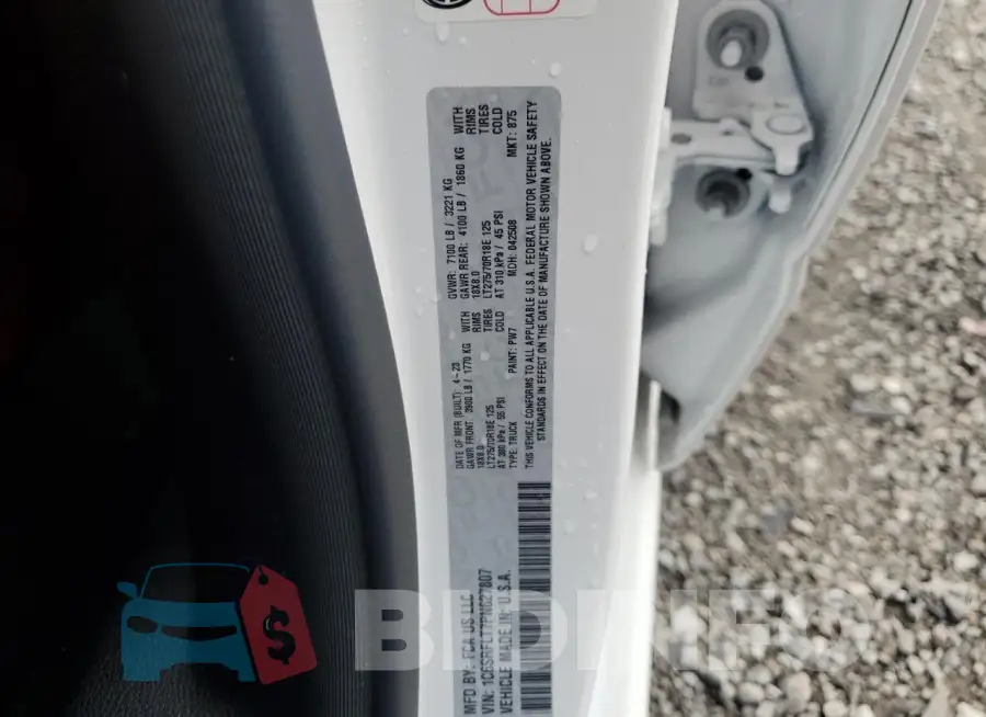 1C6SRFLT7PN627807 Photo# 12