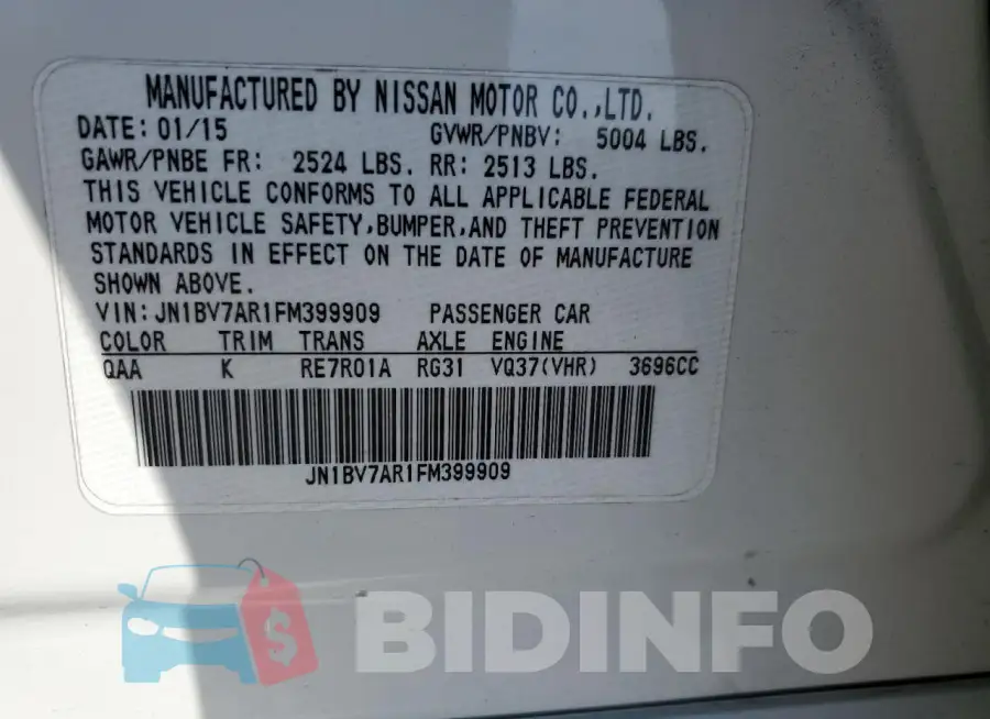 JN1BV7AR1FM399909 Photo# 12