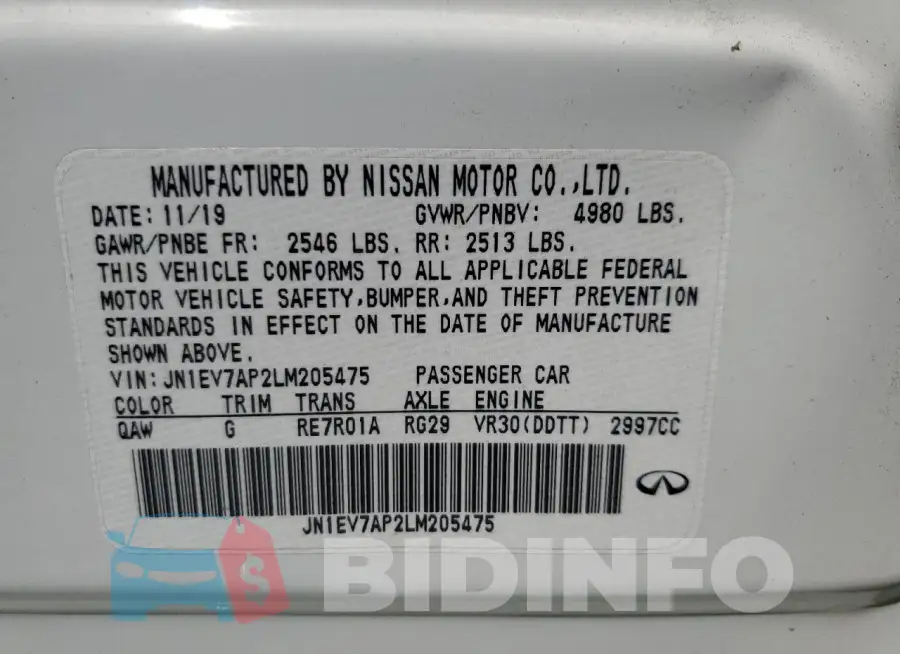 JN1EV7AP2LM205475 Photo# 12