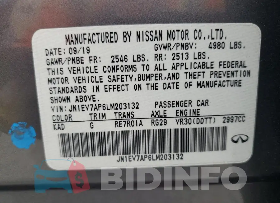 JN1EV7AP6LM203132 Photo# 12