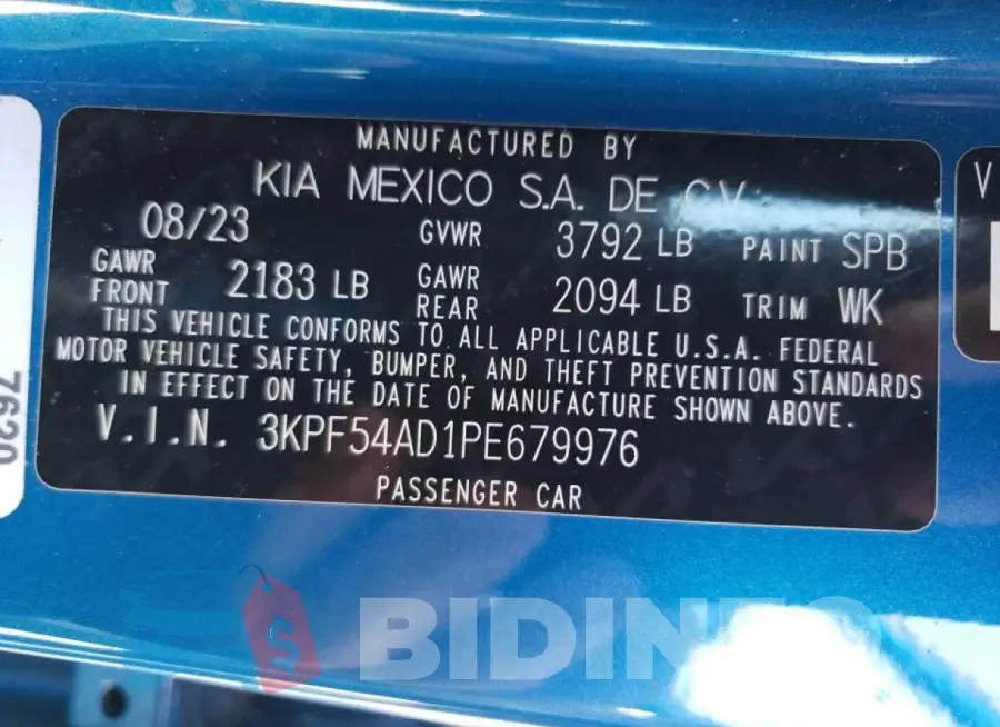 3KPF54AD1PE679976 Photo# 12