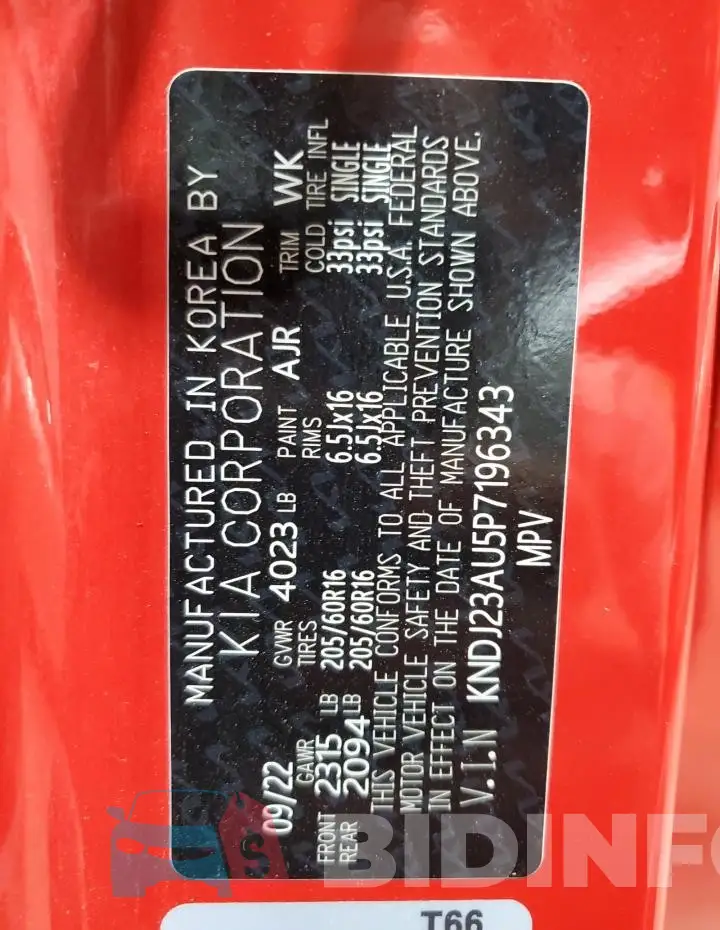 KNDJ23AU5P7196343 Photo# 12