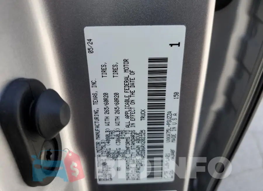 5TFNA5DB6RX202325 Photo# 12