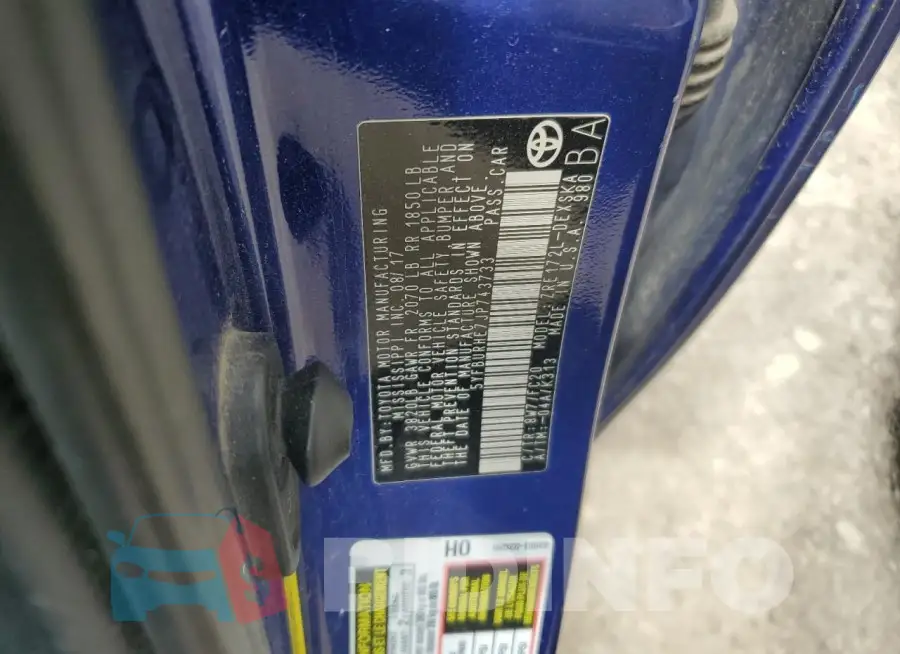 5YFBURHE7JP743733 Photo# 13