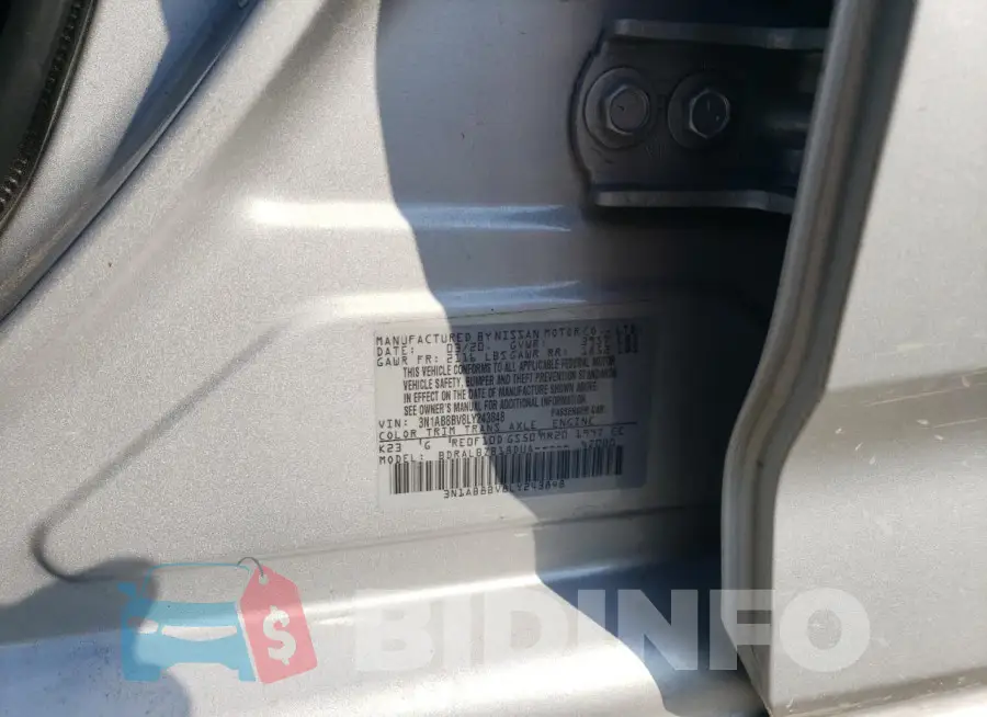 3N1AB8BV8LY243848 Photo# 12