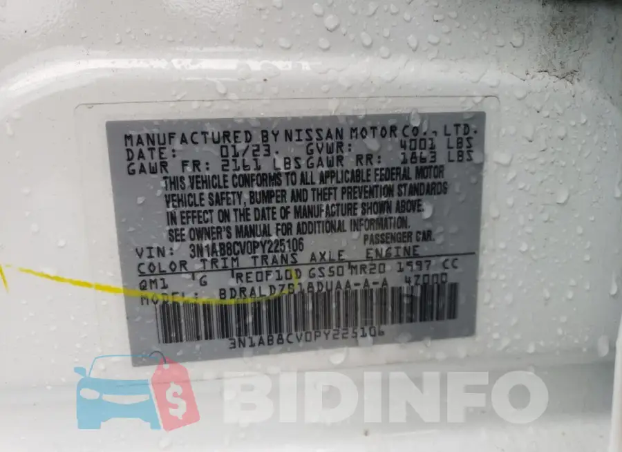 3N1AB8CV0PY225106 Photo# 12