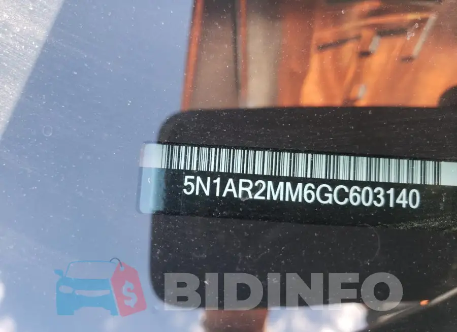 5N1AR2MM6GC603140 Photo# 13